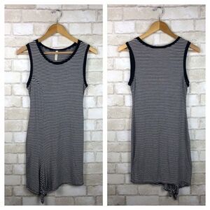 Chocolate USA Black & White Striped Dress